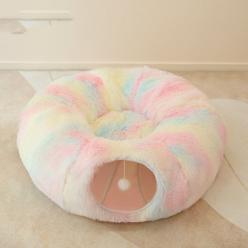 3-In-1 Cat Tunnel Bed - Femi Home